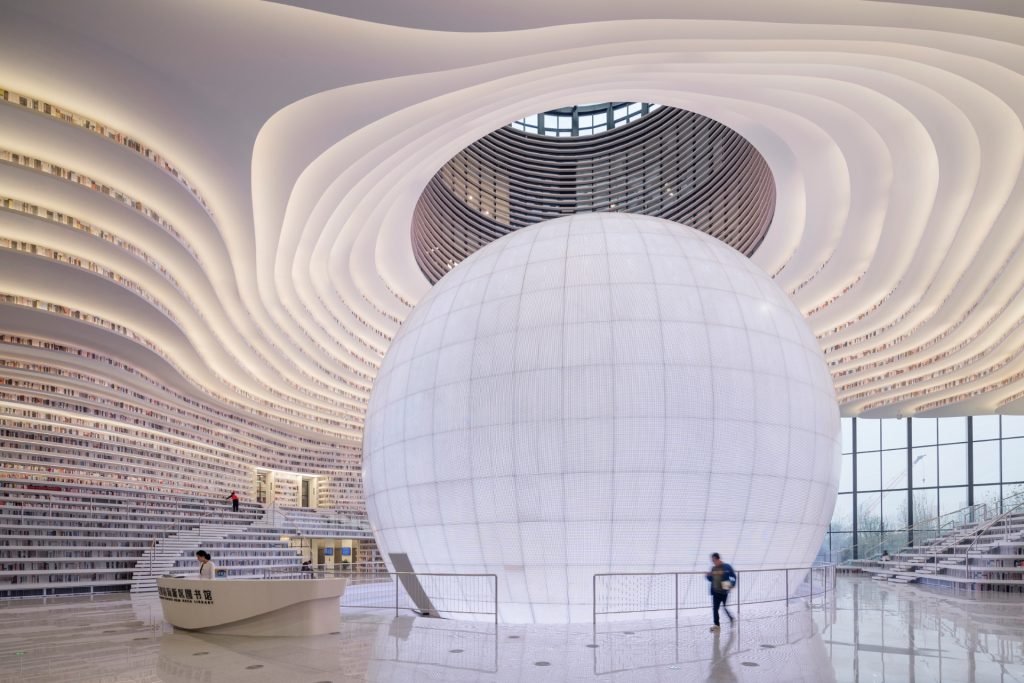 Ossip van Duivenbode, Tianjin Library