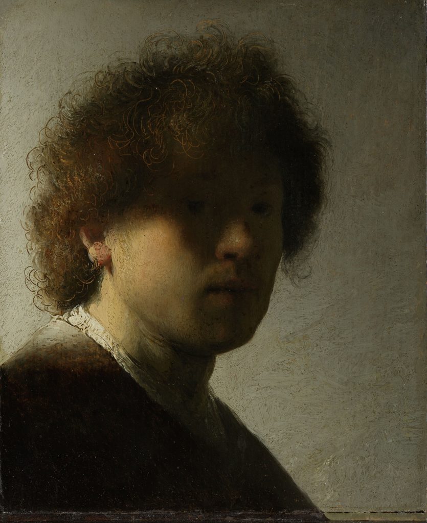 Rembrandt, Zelfportret, circa 1628