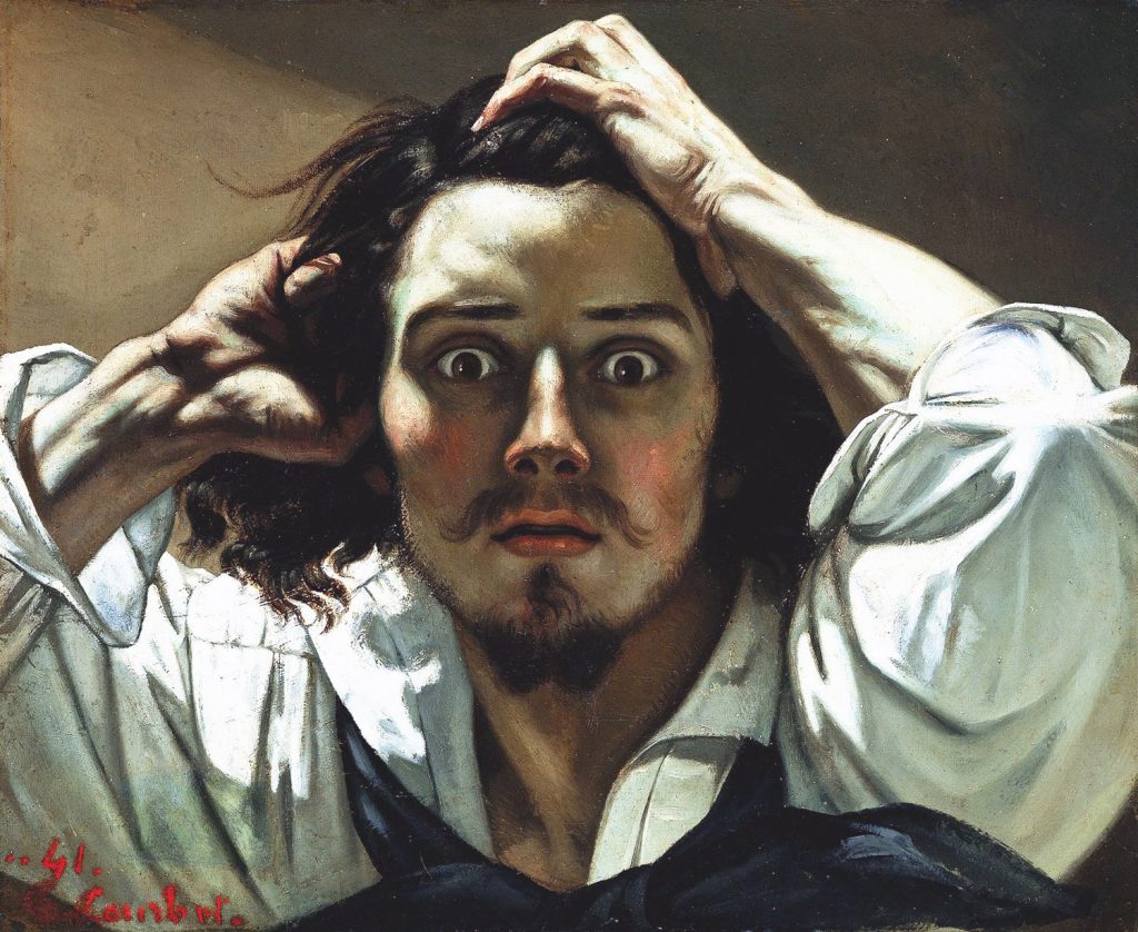 Gustave Courbet, Le Désespéré, circa 1843