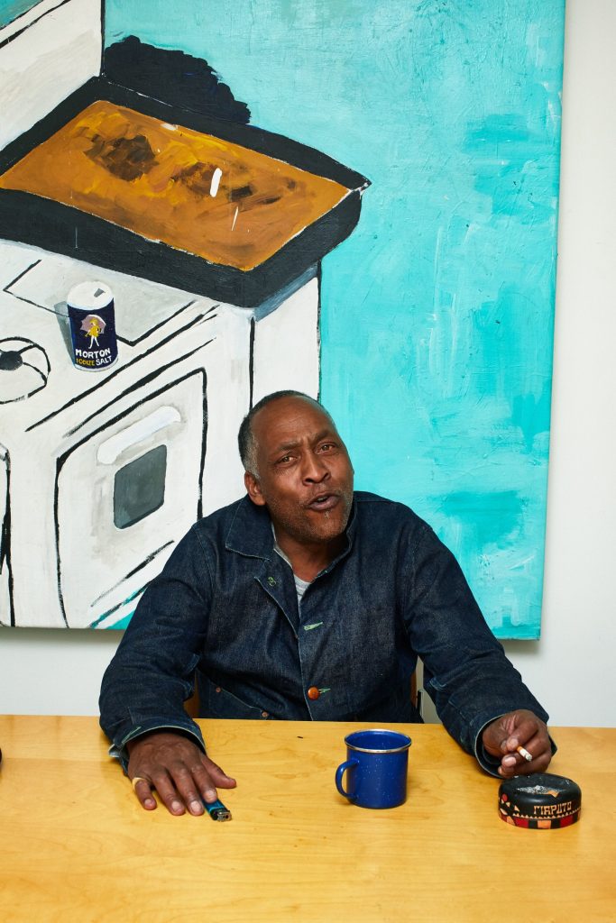 Henry Taylor, Portreit; Foto: Michael Schmelling