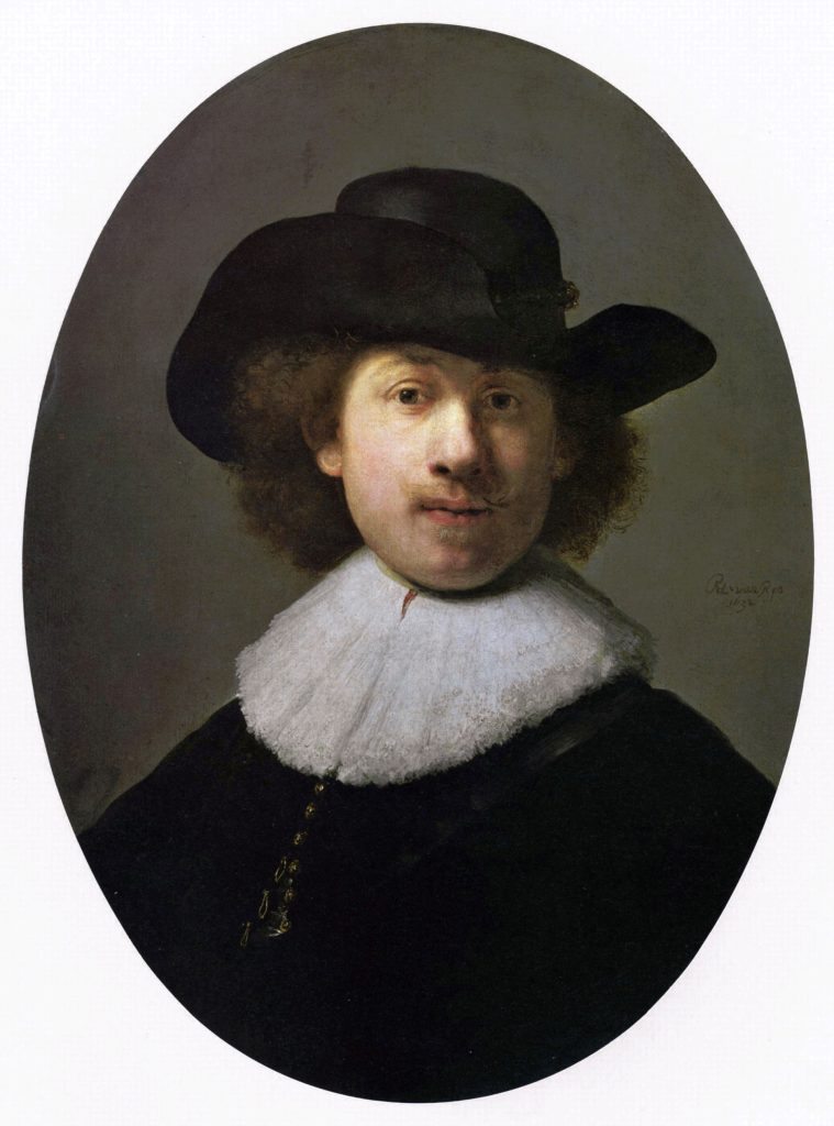 Rembrandt, Zelfportret met hoed, 1632
