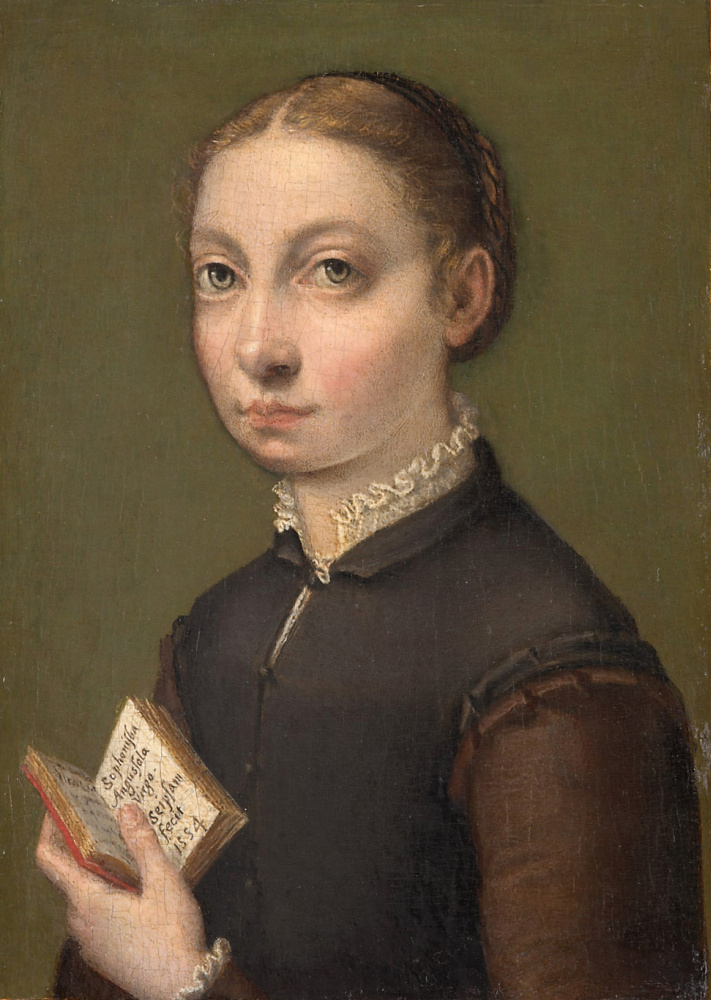 Sofonisba Anguissola, Zelfportret, 1554