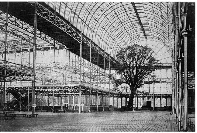 The Great Exhibition (of the Works of Industry of All Nations), Crystal Palace, Londen,1851