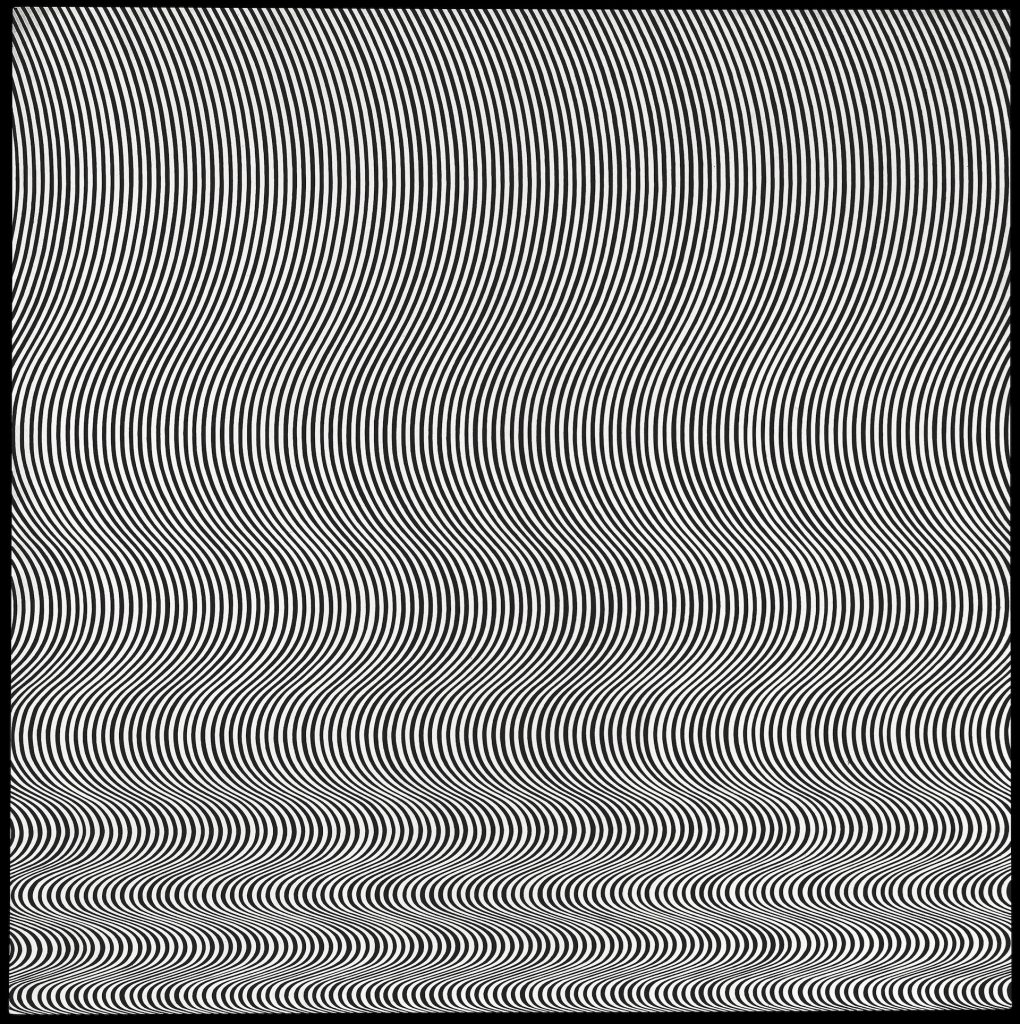 Bridget Riley, Fall, 1963
