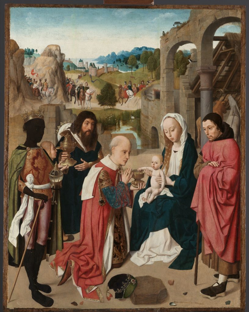 Geertgen tot Sint Jans, Adoration by the Magi (circa 1480-1485), Rijksmuseum Collection