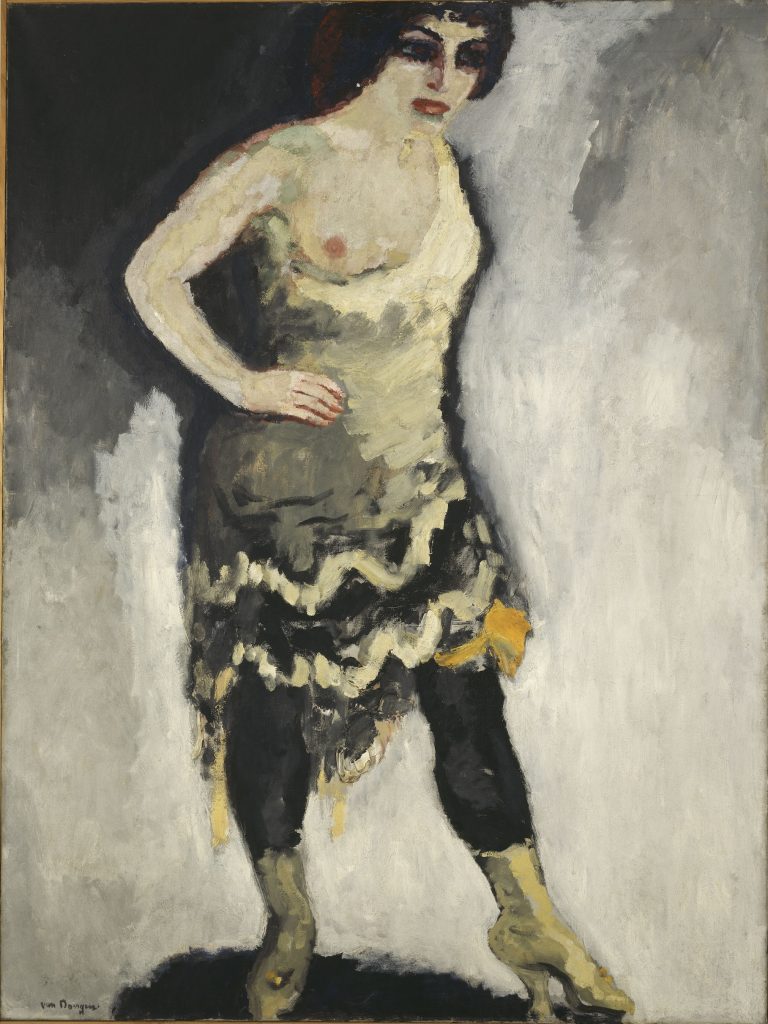 Kees van Dongen, {{Nini, danseres bij de Folies-Bergère}}, 1909 | Parijs, Centre Pompidou. Musée National d'Art Moderne / Centre de Création Industrielle