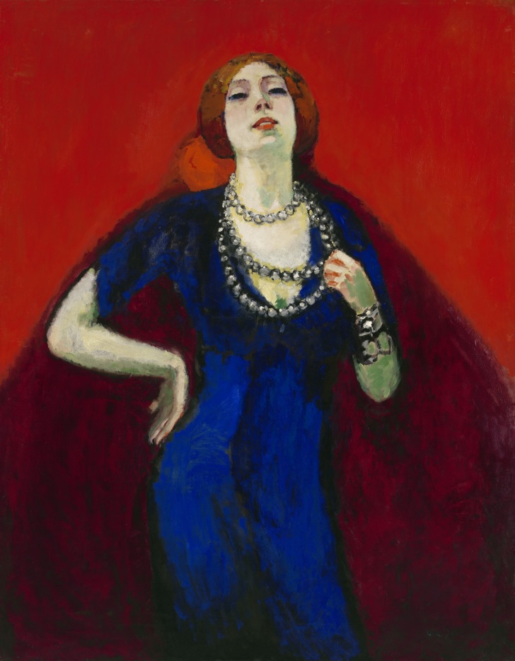 The Blue Dress, Kees van Dongen, 1911