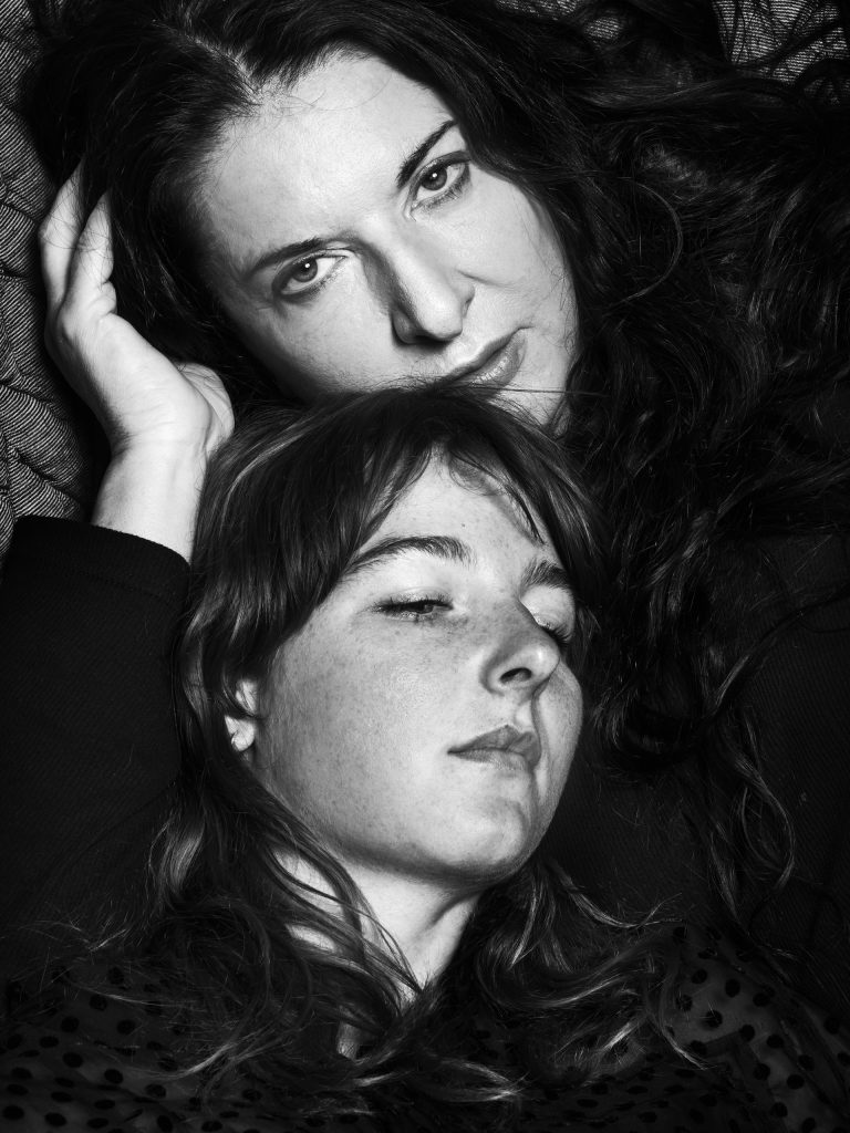 Marina Abramović en Robin de Puy. Foto: Robin de Puy