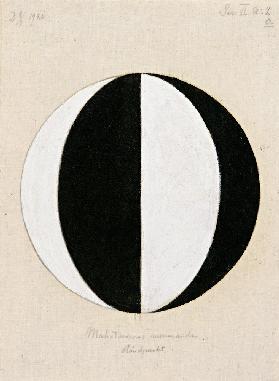 Hilma af Klint, No. 2a, The Current Standpoint of the Mahatmas, 1920