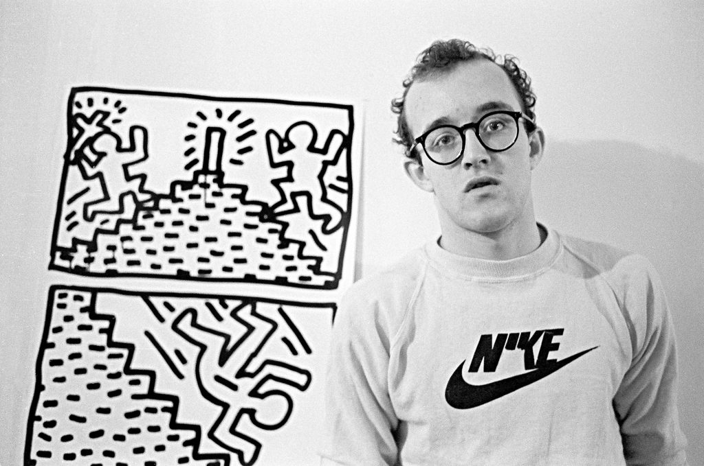 Joseph Szkodzinski, Keith Haring, 1982