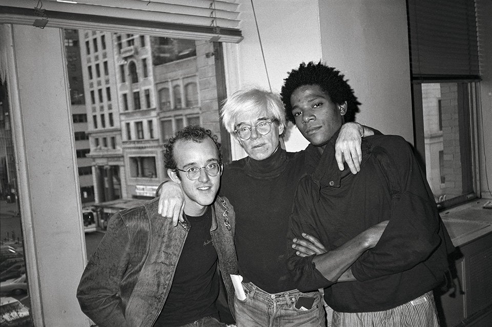Keith Haring, Andy Warhol, Jean-Michel Basquiat