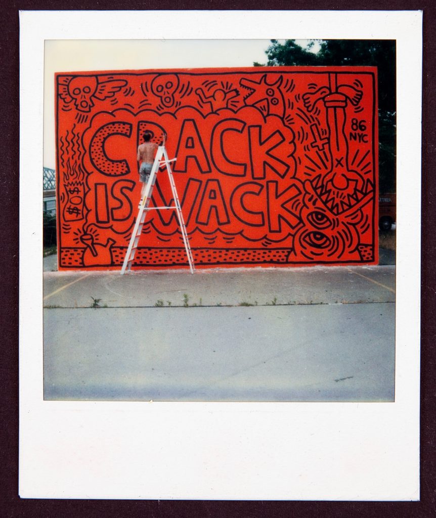 Keith Haring, Crack Is Whack, 1986