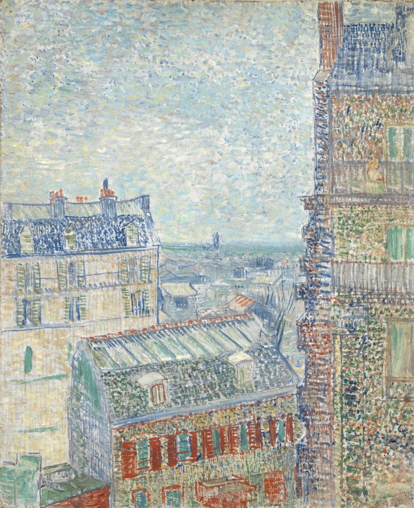Vincent van Gogh, Gezicht vanuit Theo's appartement, (1887)
