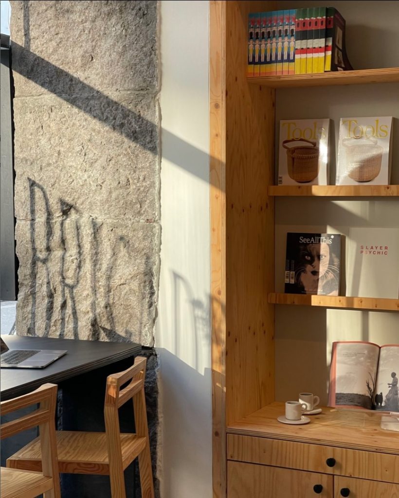 Pick up a copy of See All This at this beautiful bookstore, coffeeshop, and gallery. BRIGADE