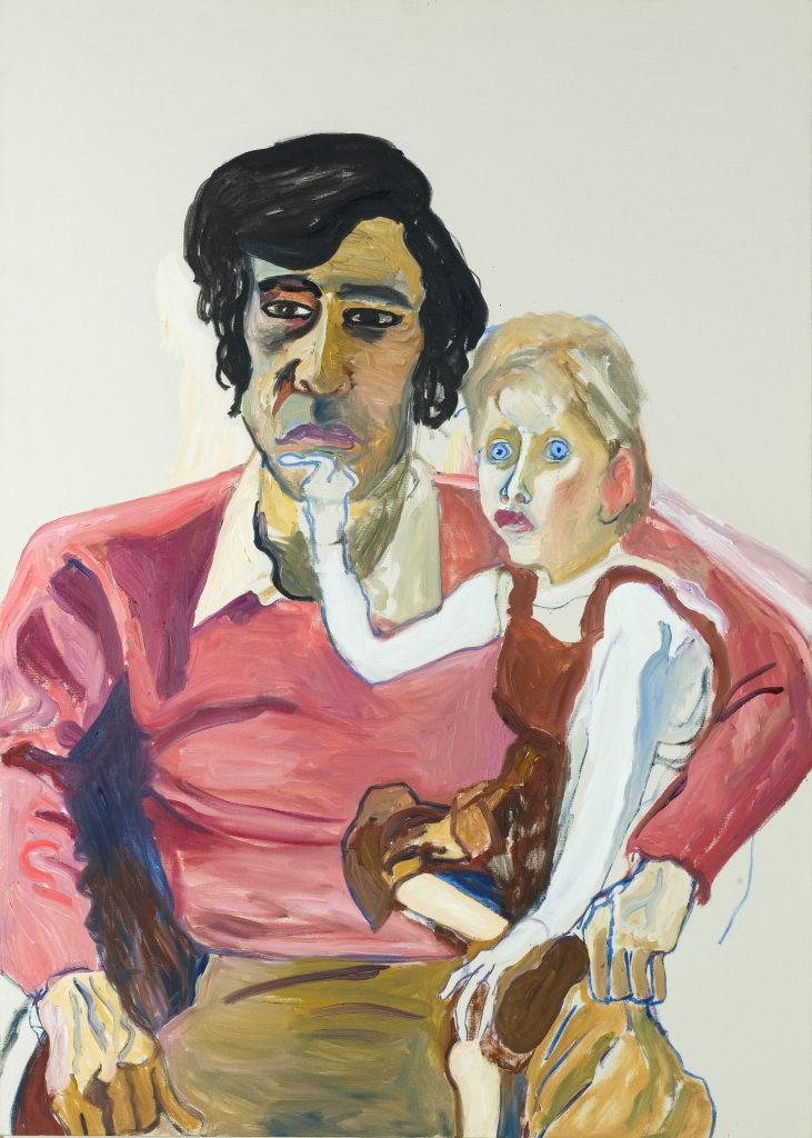 Alice Neel, Don Perlis and Jonathan, 1982, Moderna Museet, Stockholm