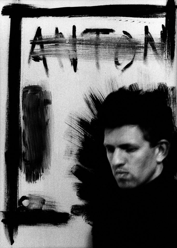 Zelfportret Anton Corbijn, Londen 1987