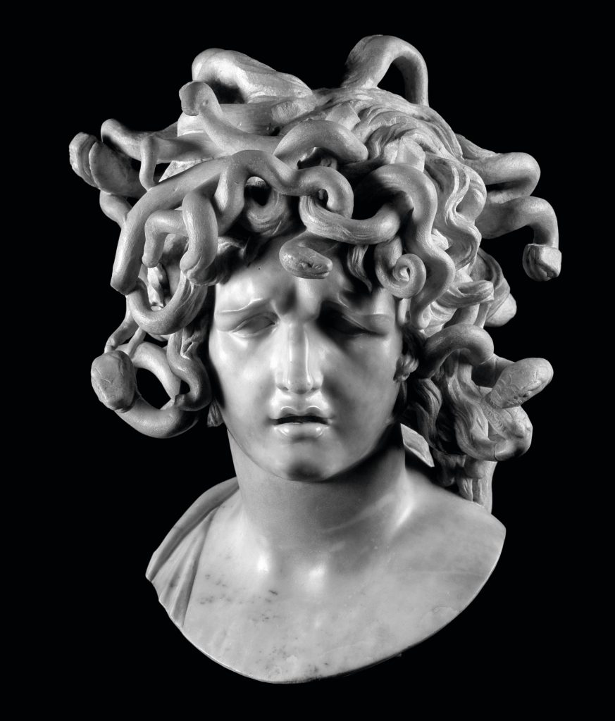 Bernini, Medusa (detail),1638-40, Musei Capitolini, Rome