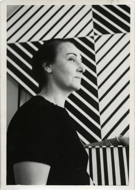 Carmen Herrera, 1960 | Courtesy, Alison Klayman