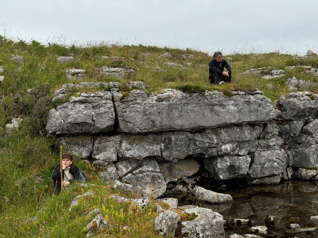 David Whyte in The Burren, Country Clare, Ireland