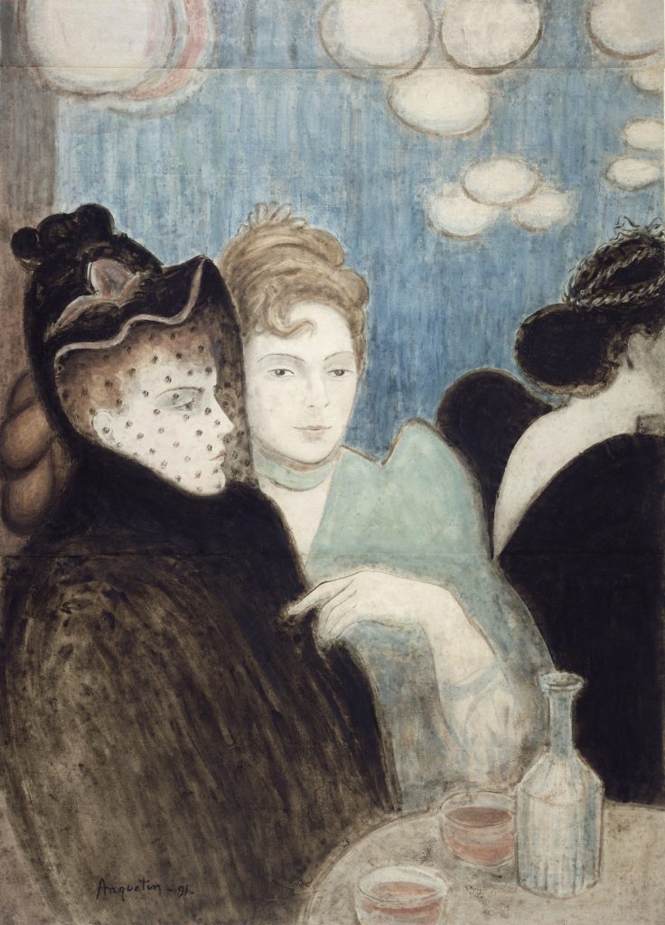 Louis Anquetin, Intiem gesprek, 1891