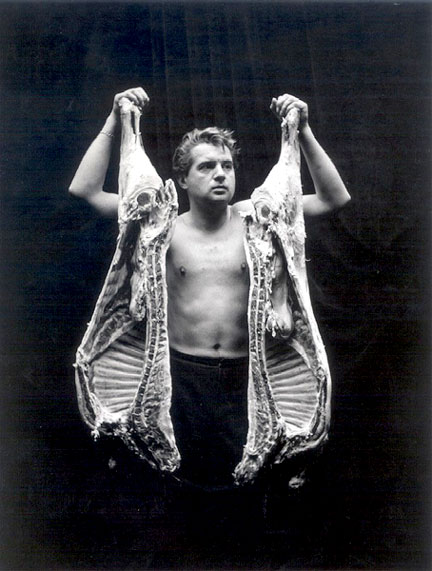 John Deakin for Vogue, Francis Bacon, 1952. Photo: John Deakin/Vogue © The Condé Nast Publications Ltd