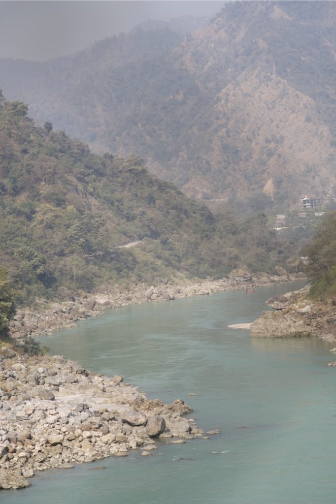The sacred river is named after a Hindu goddess and flows from the Himalayas. GANGES, river