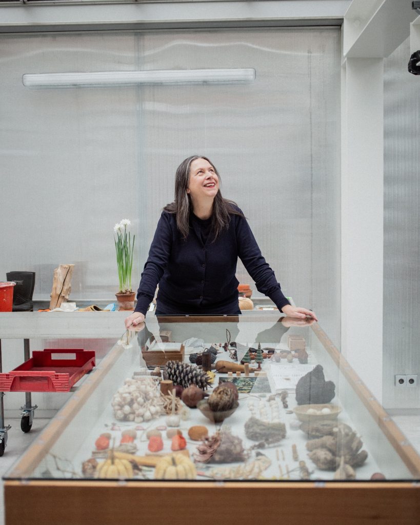 Irma Boom in her studio in Oud Zuid