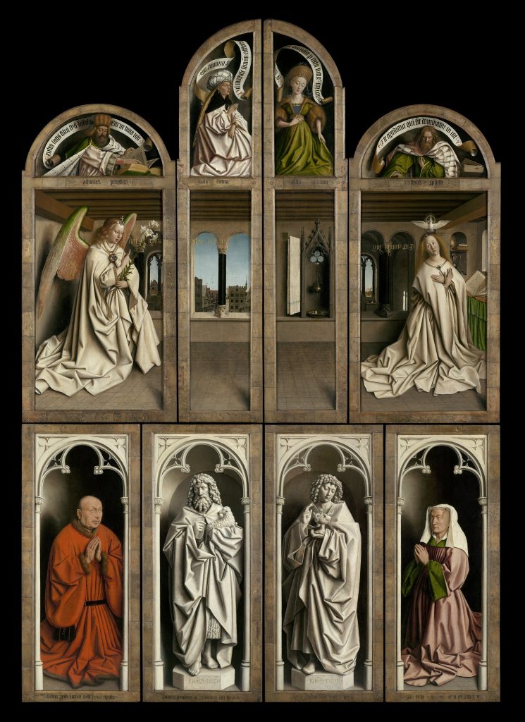 Jan van Eyck, De Aanbidding van het Lam Gods, 1432