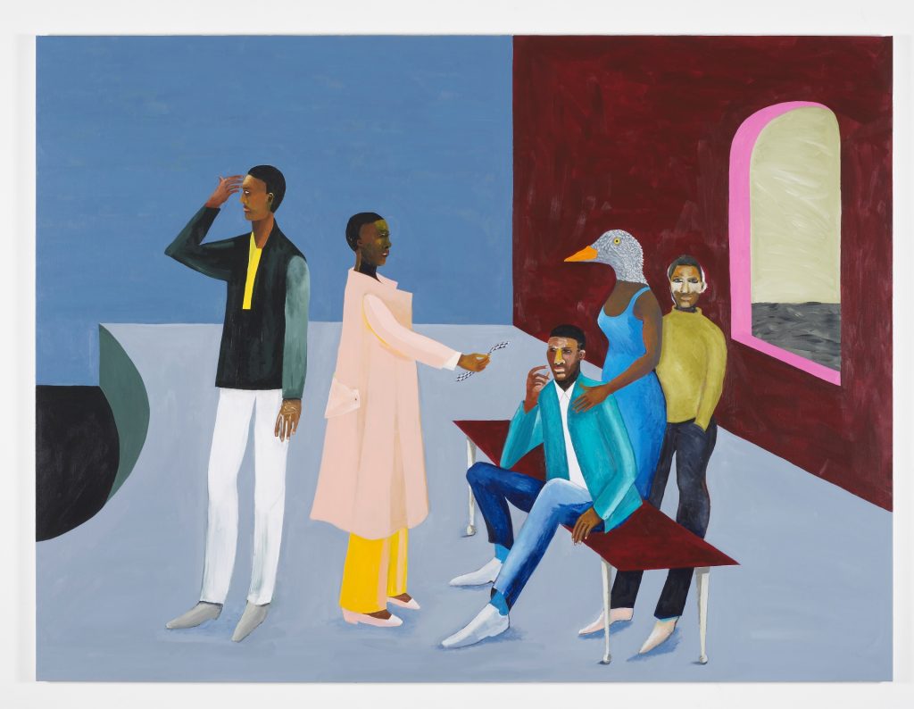 Lubaina Himid, Le Rodeur: Exchange, 2016