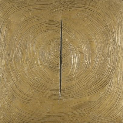 Lucio Fontana, Venice Was All in Gold, 1961