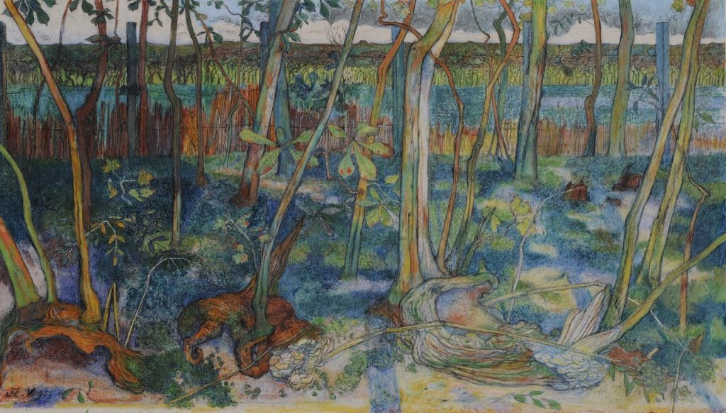 Museum De Lakenhal-Floris Verster - Thuis in het groen