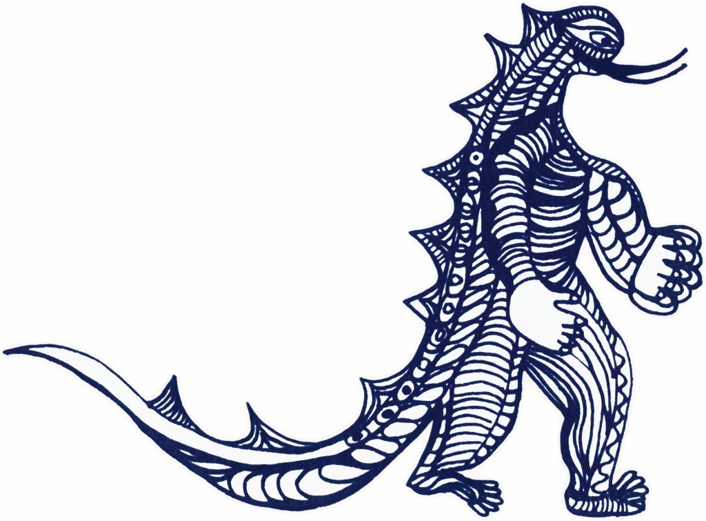 Niki de Saint Phalle, Sticker Dragon