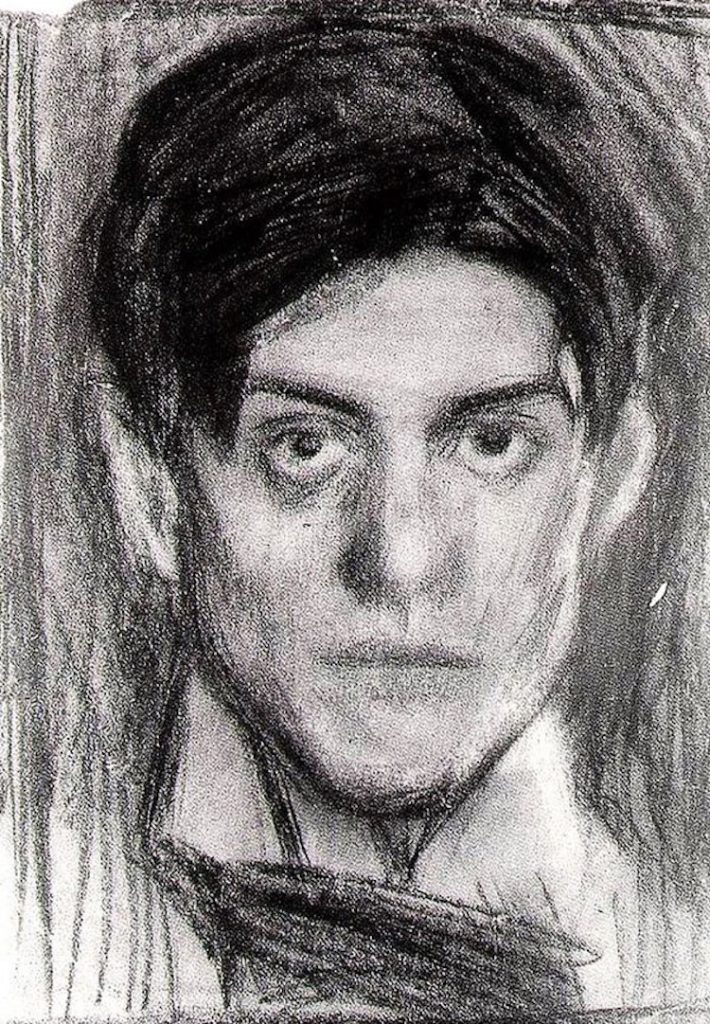 Pablo Picasso, Zelfportret, circa 1900