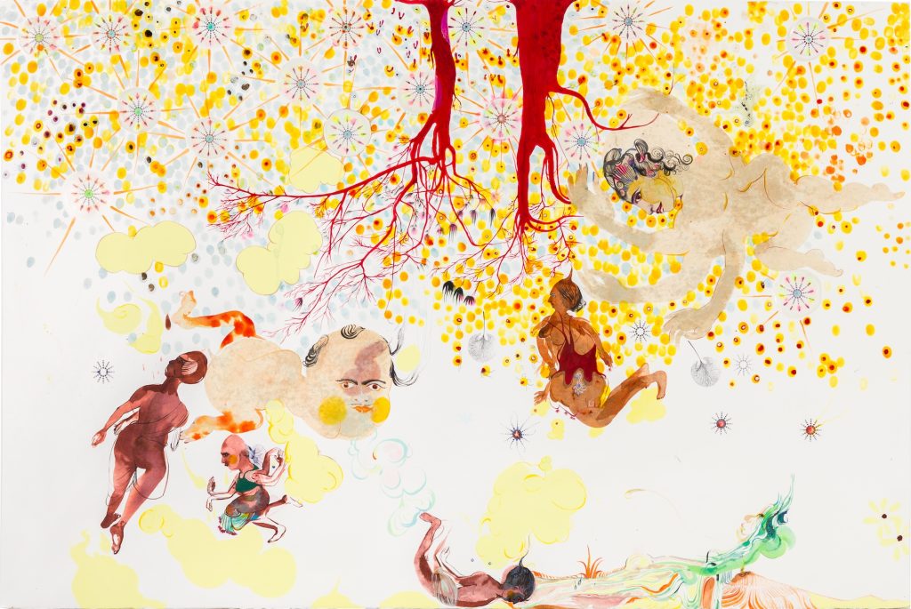 Rina Banerjee, Groundlessness made them different caught them out in the open..., 2013, _See All This Art Magazine
