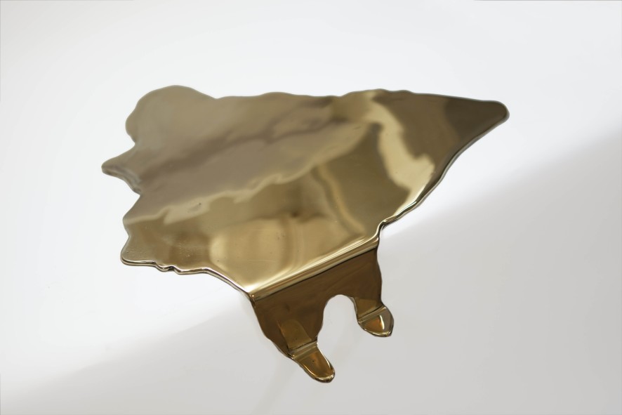 Sarah van Sonsbeeck, One bar of gold, dripped #7, 2016