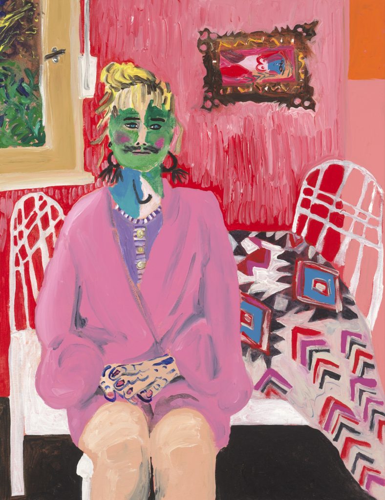 Tanja Ritterbex, Self portrait as a mother, 2022