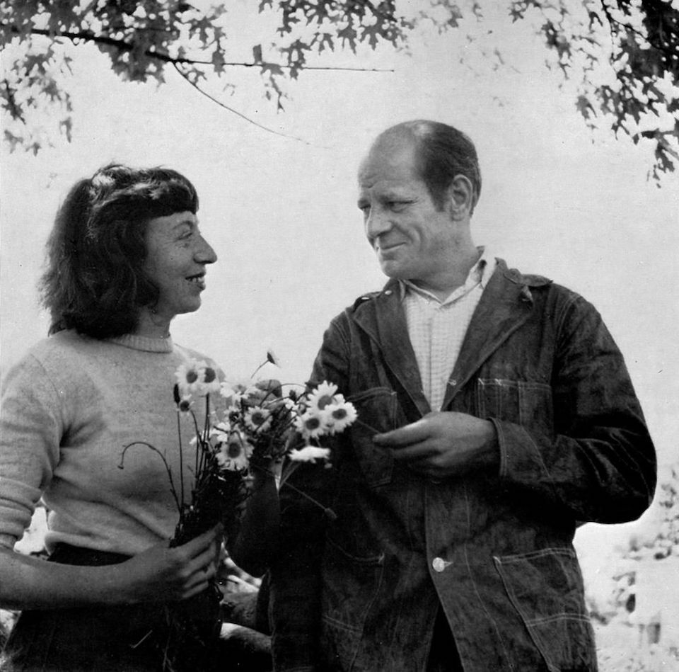 Lee Krasner en Jackson Pollock
