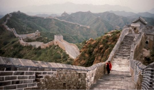 Marina Abramovic en Ulay, The Great Wall Walk