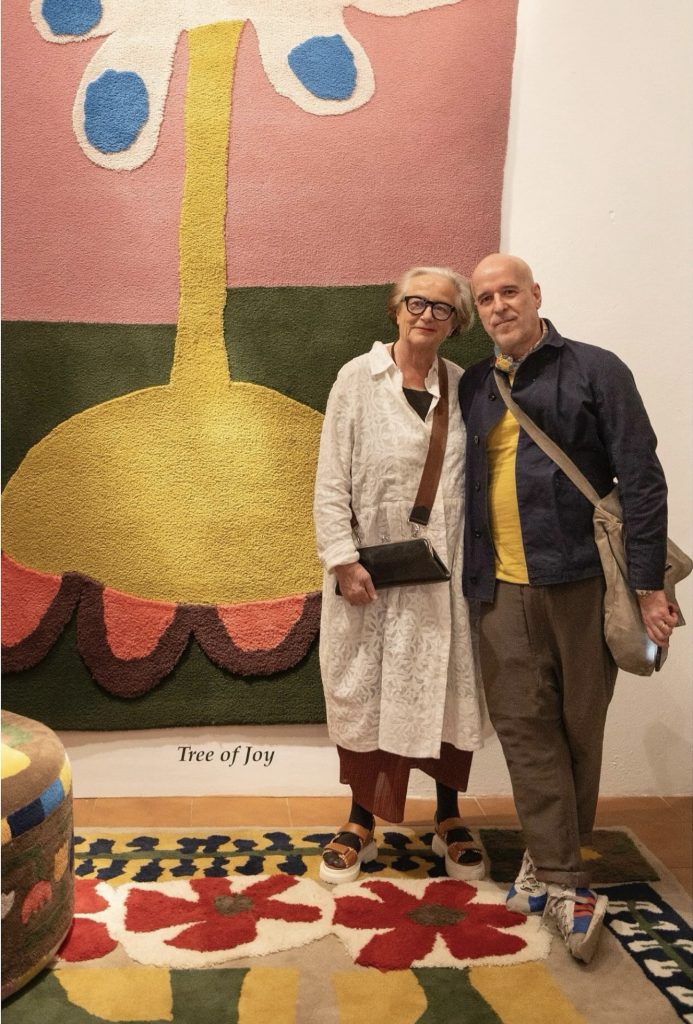 Lidewij Edelkoort and Sergio Machado