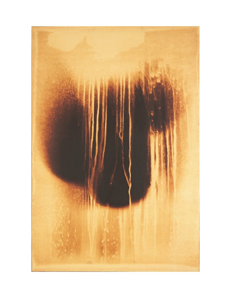 Yves Klein, Peinture de feu sans titre (F124), 1962 | See