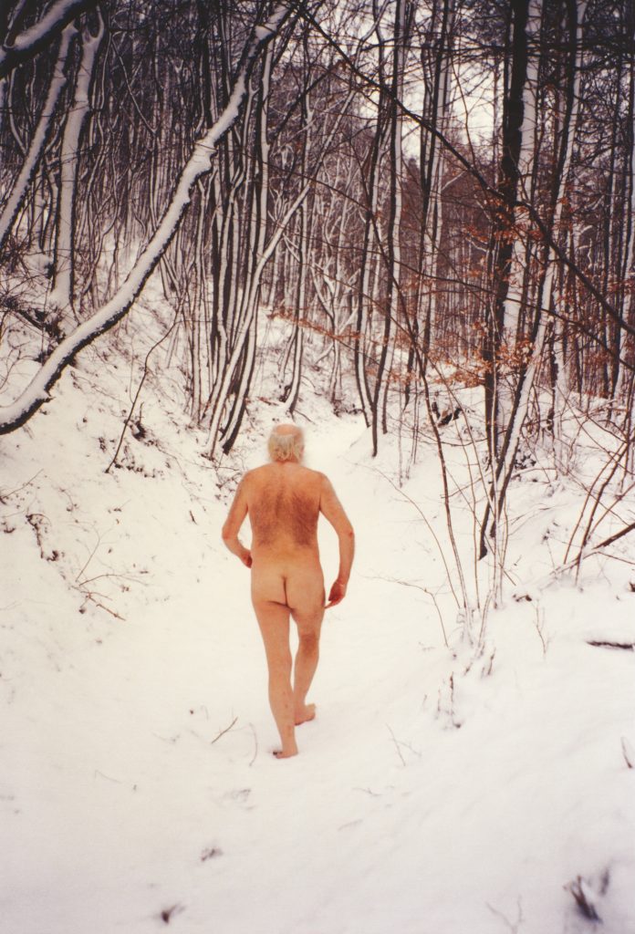 herman de vries, unterwegs, steigerwald, 2005 | foto: Marjon Reissner