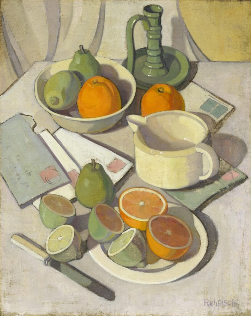 Alison Rehfisch, Oranges and Lemons, ca. 1934, Art Gallery of New South Wales | © Estate of Alison Rehfisch
