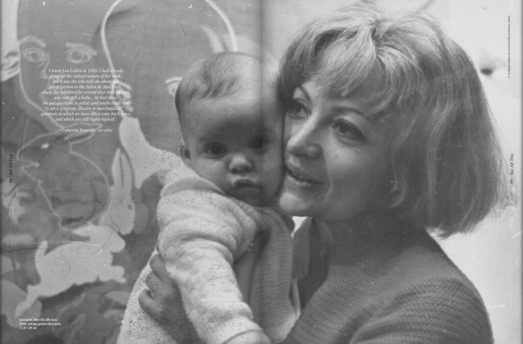 Léa Lublin, Mon Fils (My Son), 1968, vintage gelatin silver print, 17.8 × 24 cm