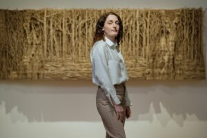 Eva Jospin, Artist Portrait, 2023. 001, Photographed by Alejandro Zaras | Courtesy of Mariane Ibrahim