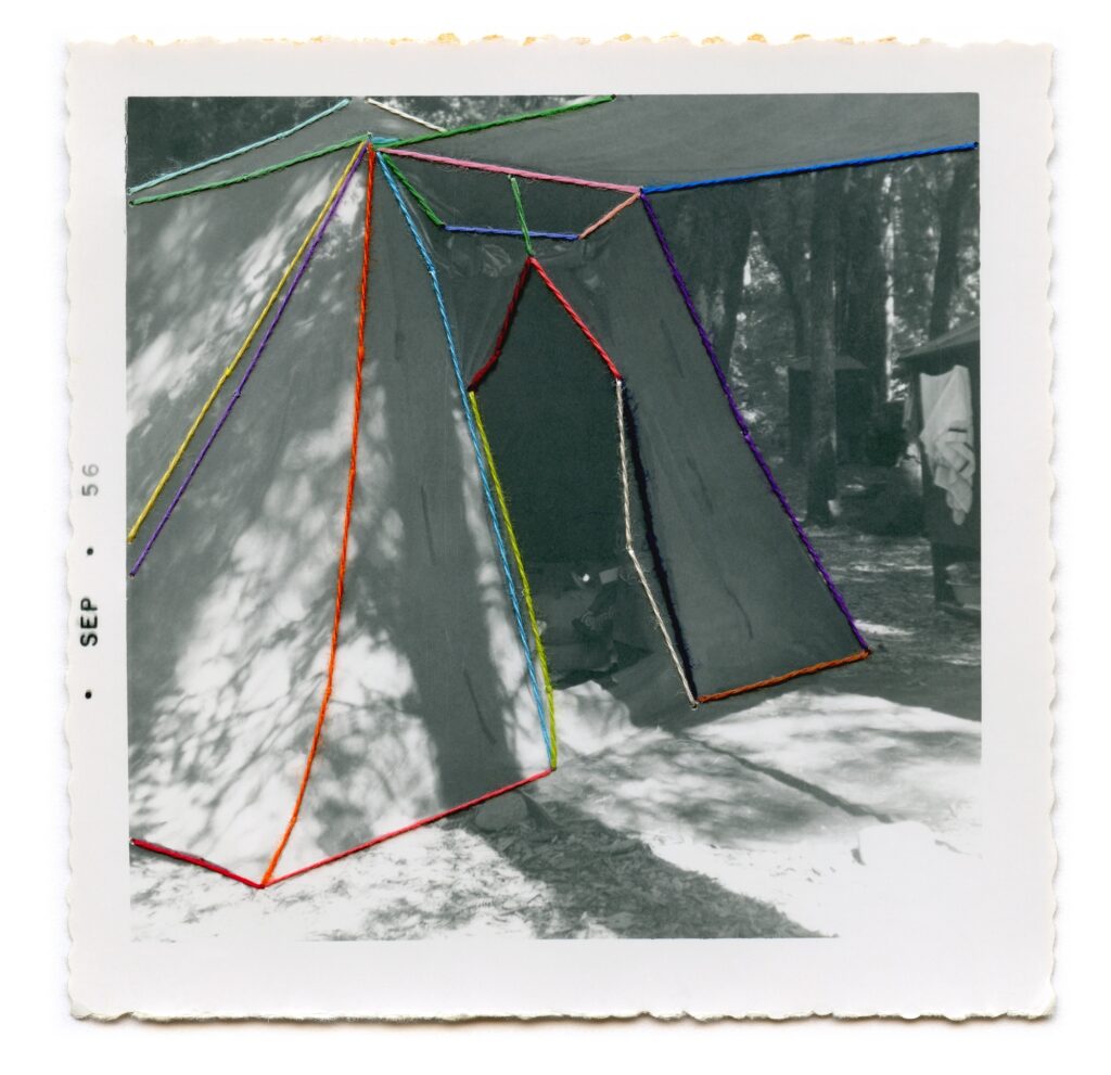 Julie Cockburn, Tent, 2018