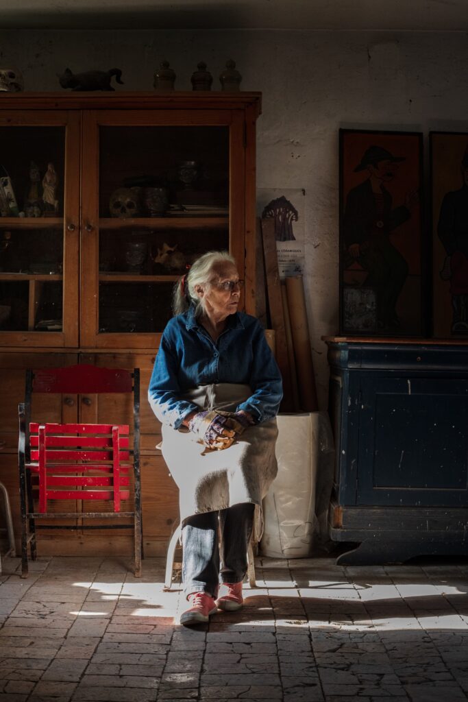 Portret van Claudine Monchaussé