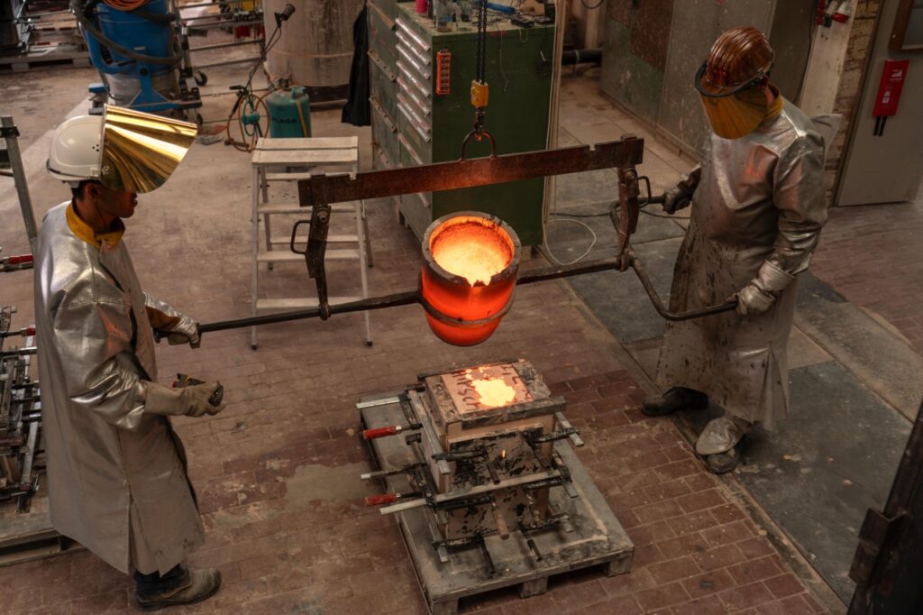 Adrián Villar Rojas, Untitled (From the Series The Language of the Enemy), 2025. © courtesy of the artist, Aspen Art Museum, Audemars Piguet Contemporary and Kunstgiesserei St. Gallen.