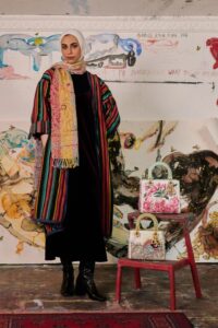 Alymamah Rashed in haar studio | © Mateusz Stefanowski, courtesy Dior