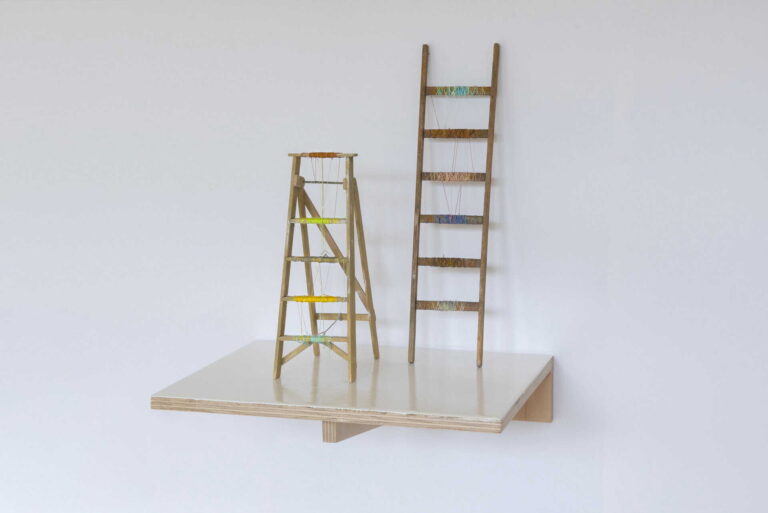 Draadtrapjes, 2015, kunstwerk Frank Halmans