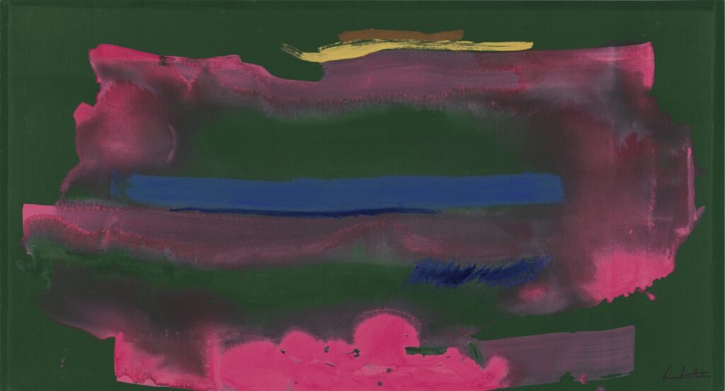 Helen Frankenthaler, Reef, 1991
